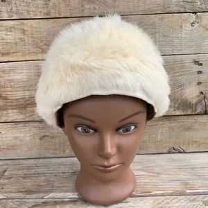 Vintage Fur Hat Genuine Fur Soft Fur Cap